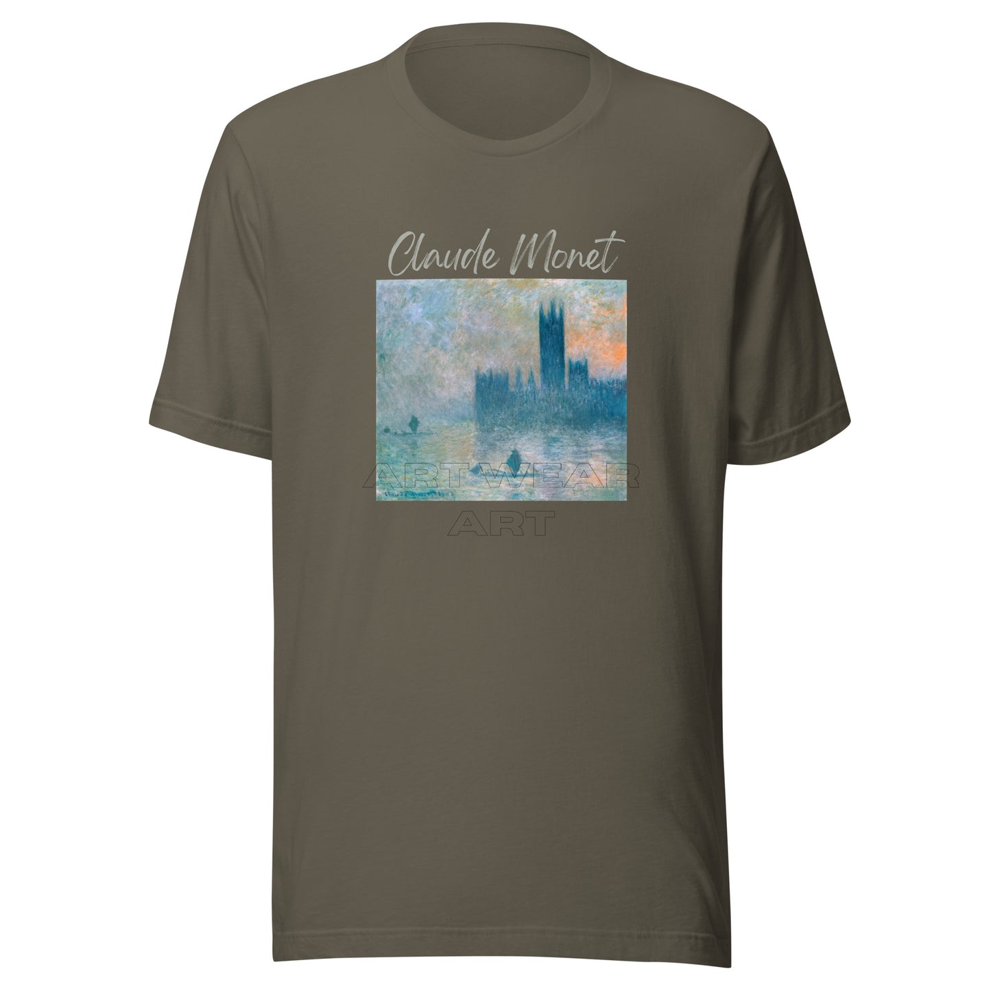 Unisex t-shirt Claude Monet The Houses of Parliament Sunset