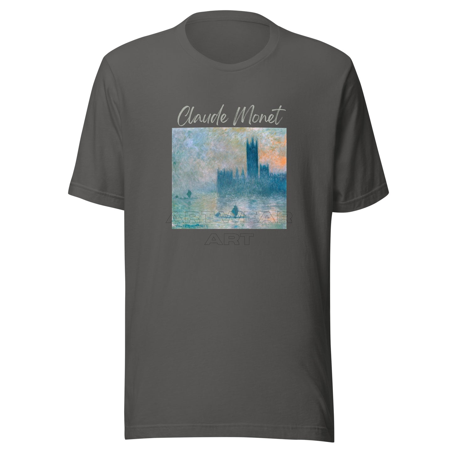 Unisex t-shirt Claude Monet The Houses of Parliament Sunset