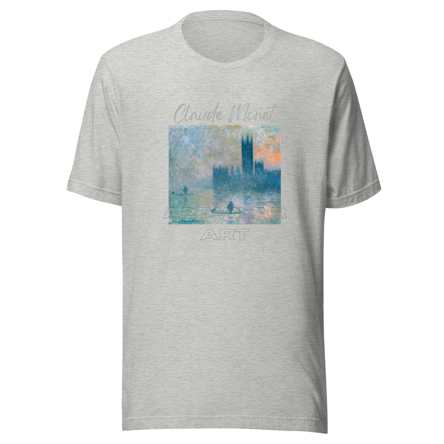 Unisex t-shirt Claude Monet The Houses of Parliament Sunset