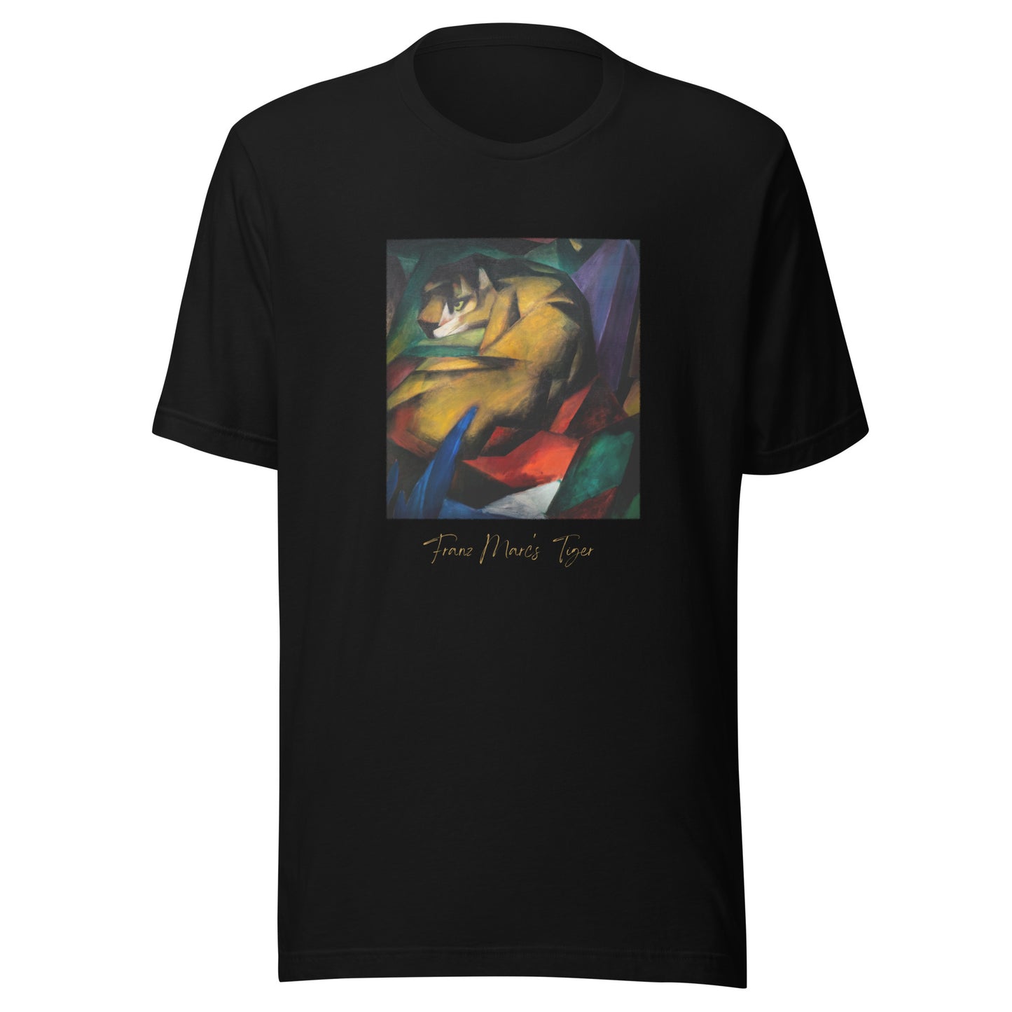 Unisex t-shirt Art Franz Marc's, Tiger