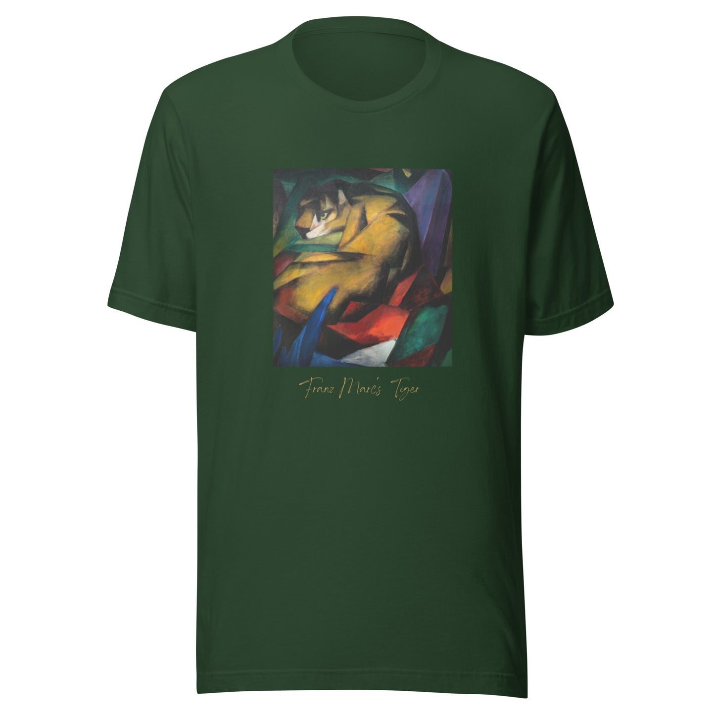 Unisex t-shirt Art Franz Marc's, Tiger