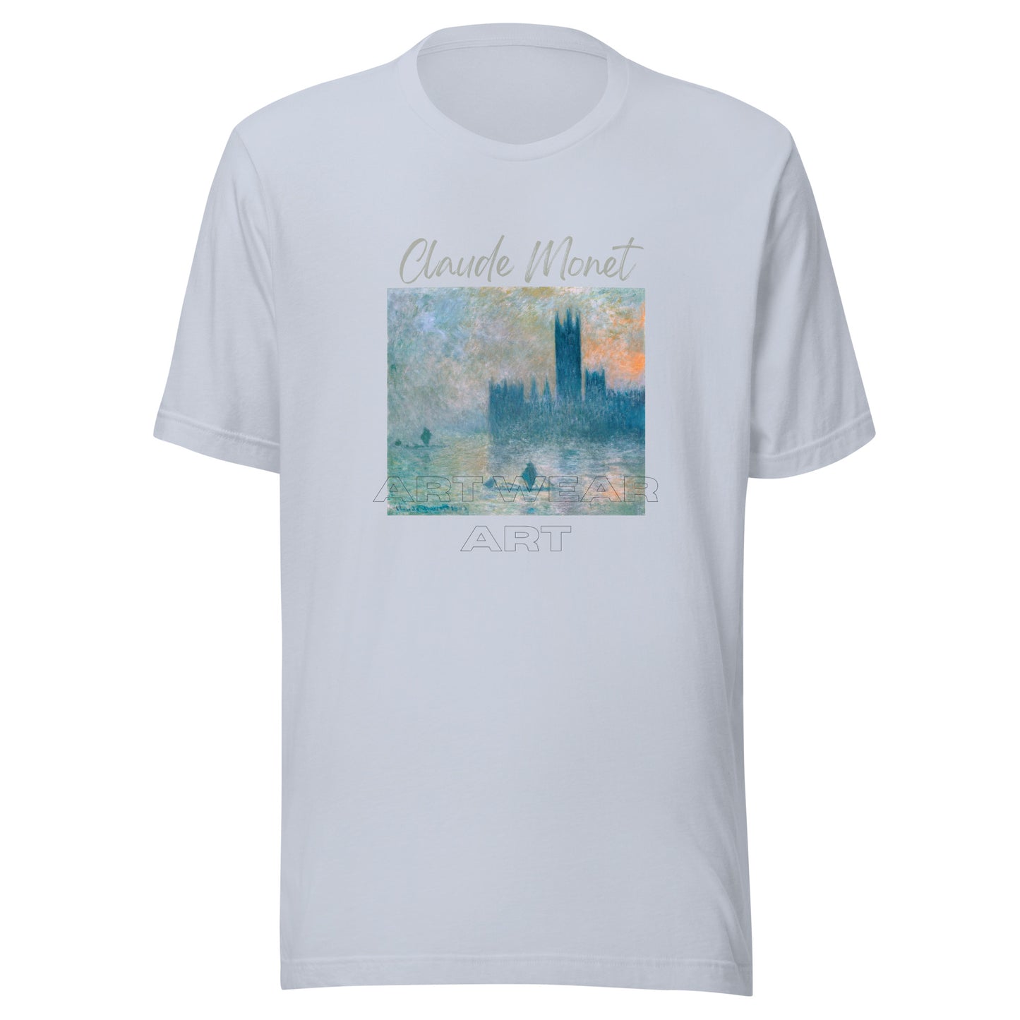 Unisex t-shirt Claude Monet The Houses of Parliament Sunset