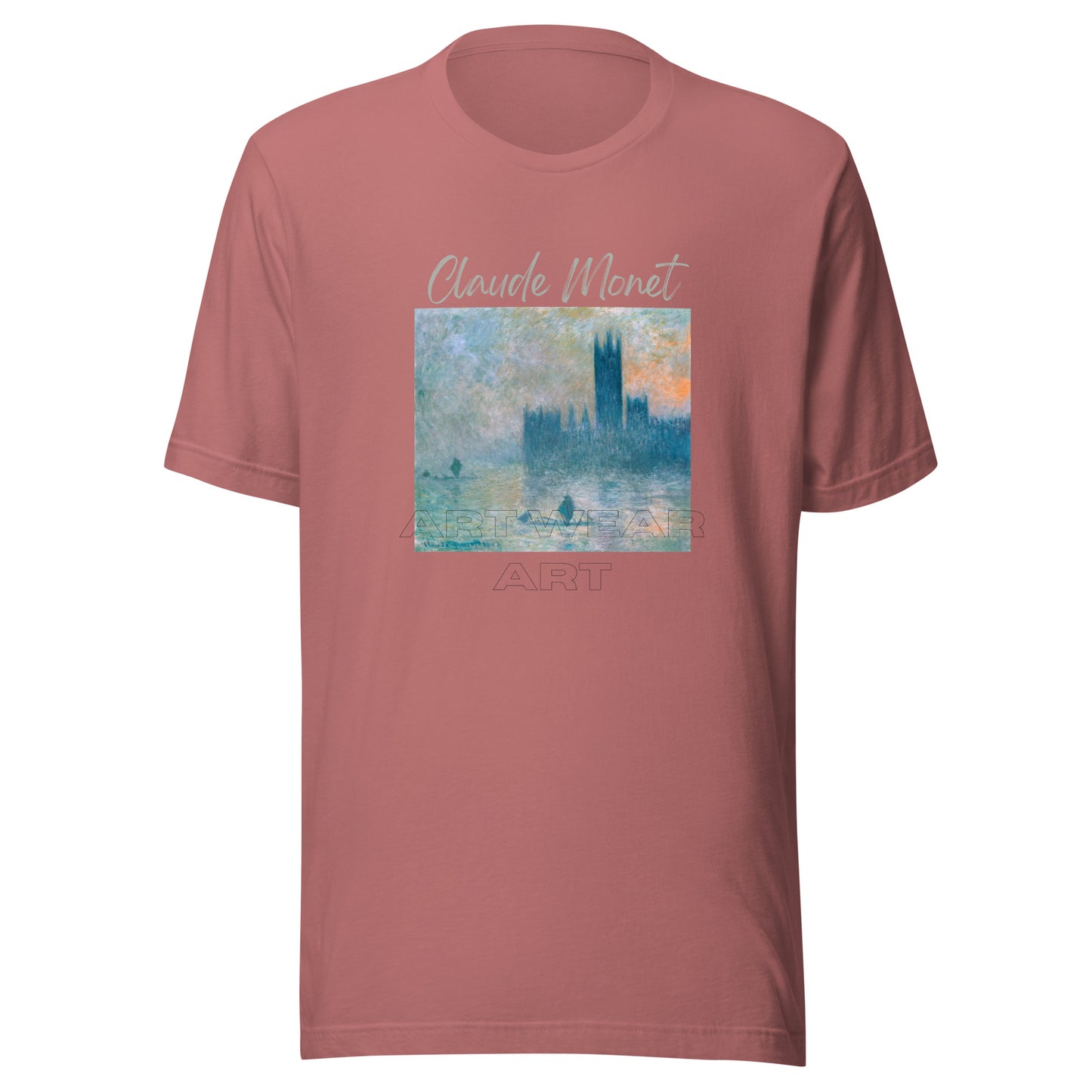 Unisex t-shirt Claude Monet The Houses of Parliament Sunset