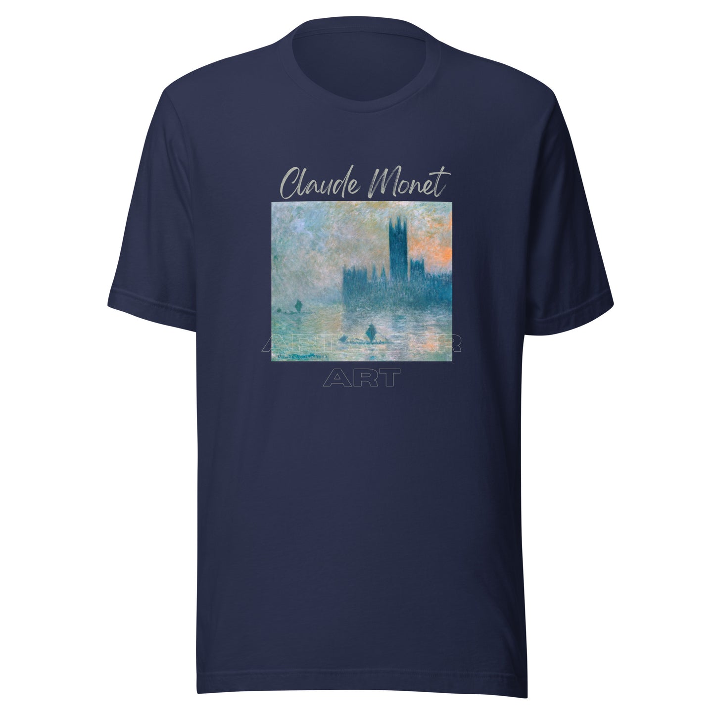 Unisex t-shirt Claude Monet The Houses of Parliament Sunset