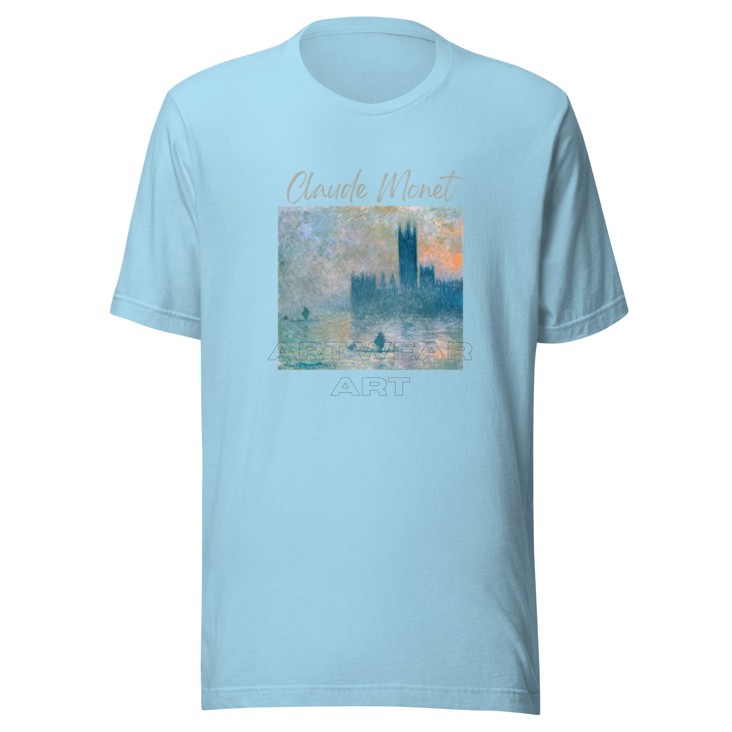 Unisex t-shirt Claude Monet The Houses of Parliament Sunset