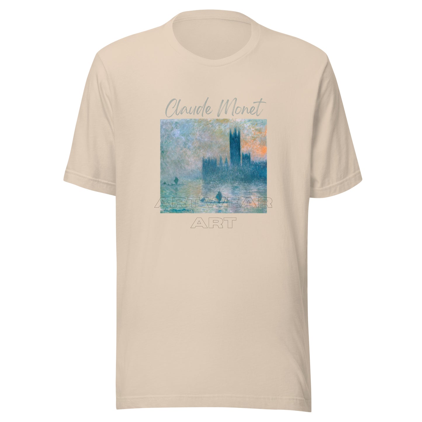 Unisex t-shirt Claude Monet The Houses of Parliament Sunset