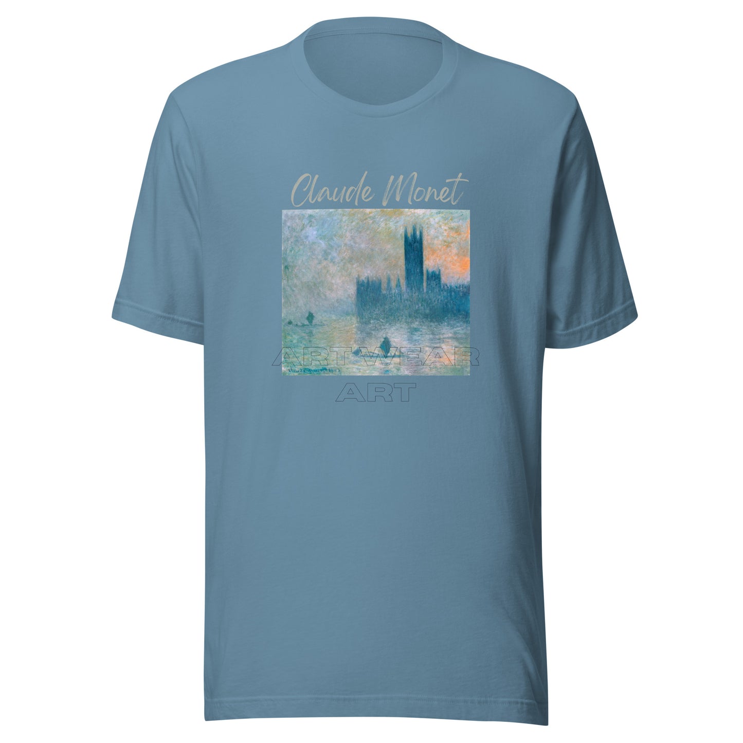 Unisex t-shirt Claude Monet The Houses of Parliament Sunset