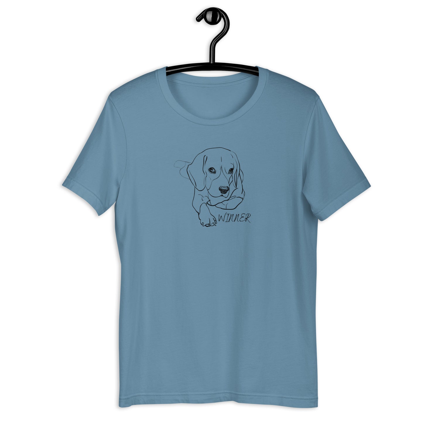 Unisex t-shirt with the image of the Beagle