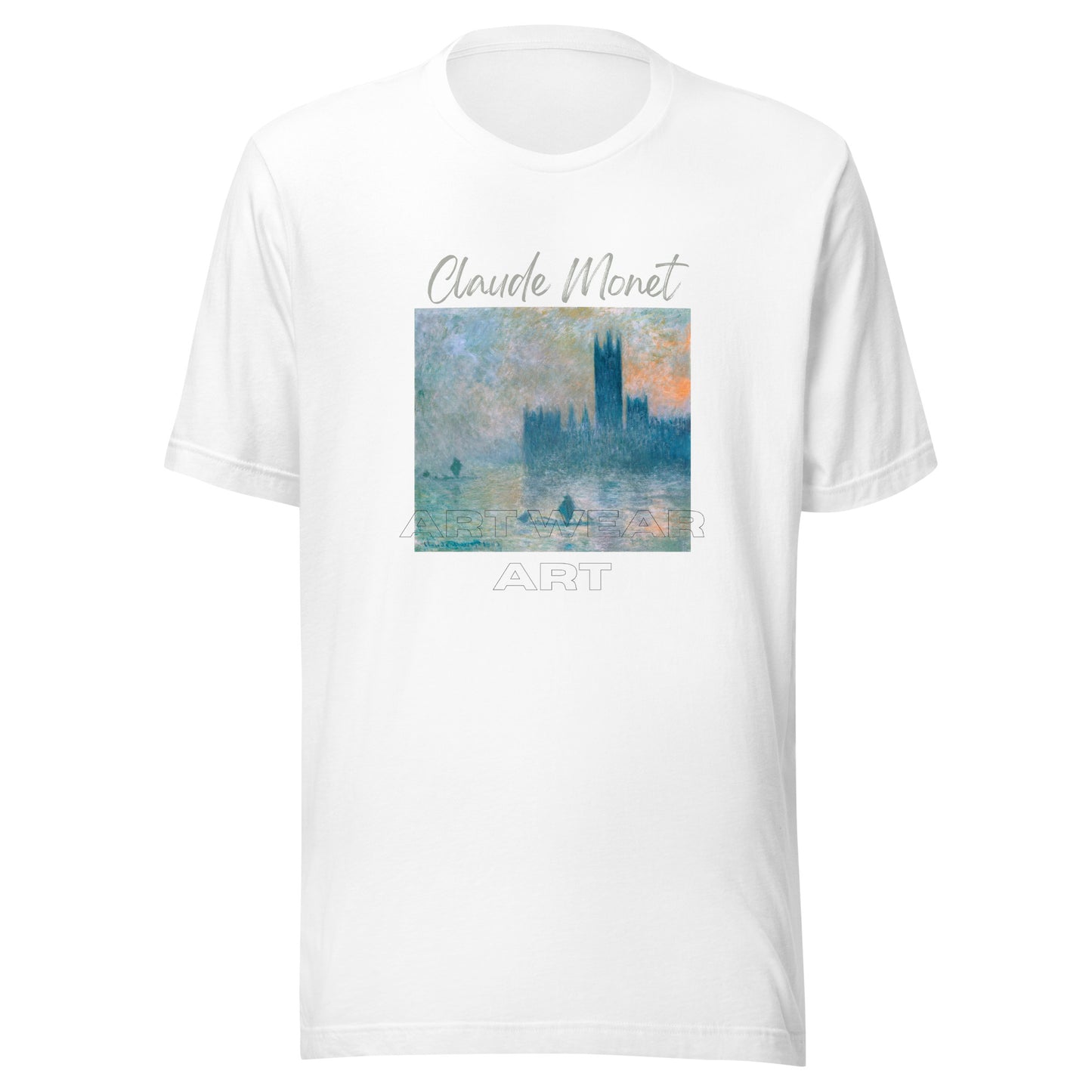 Unisex t-shirt Claude Monet The Houses of Parliament Sunset
