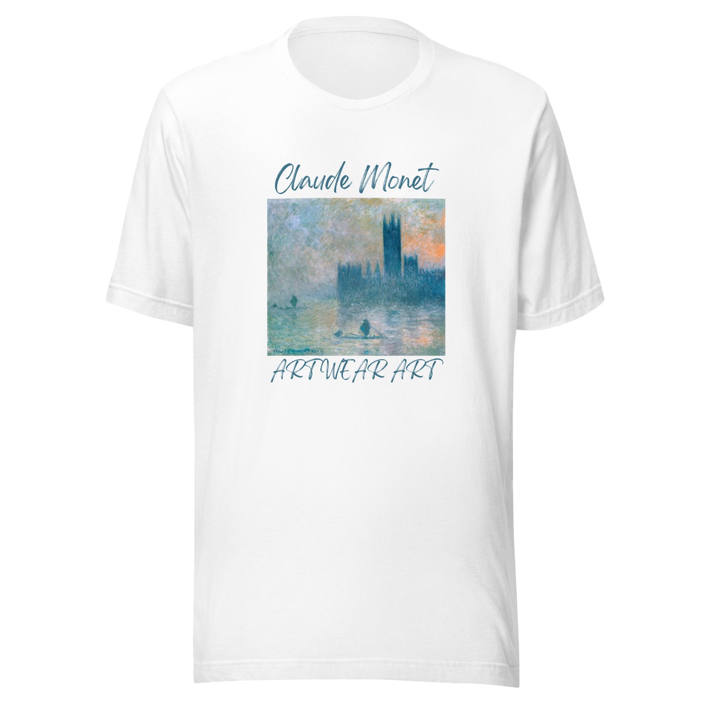 Unisex t-shirt,Claude Monet,The Houses of Parliament, Sunset (1903)