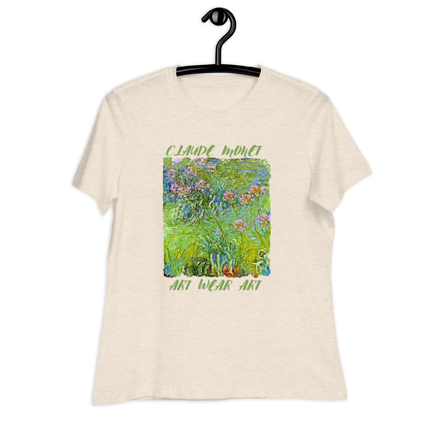 Women's Relaxed T-Shirt Art Wear Claude Monet