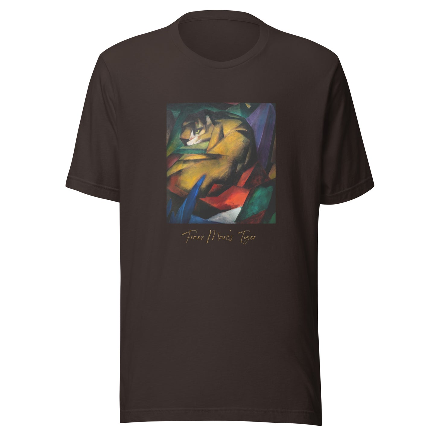 Unisex t-shirt Art Franz Marc's, Tiger