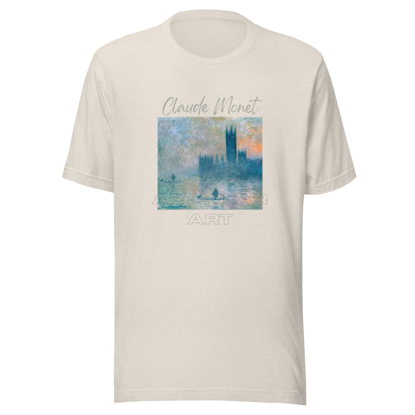 Unisex t-shirt Claude Monet The Houses of Parliament Sunset