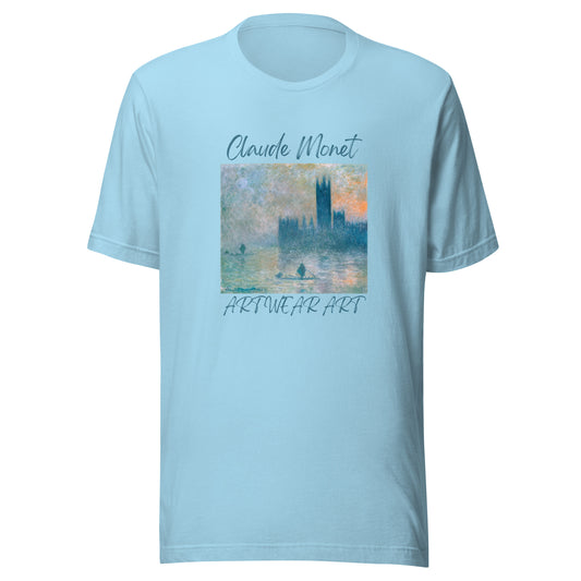 Unisex t-shirt,Claude Monet,The Houses of Parliament, Sunset (1903)