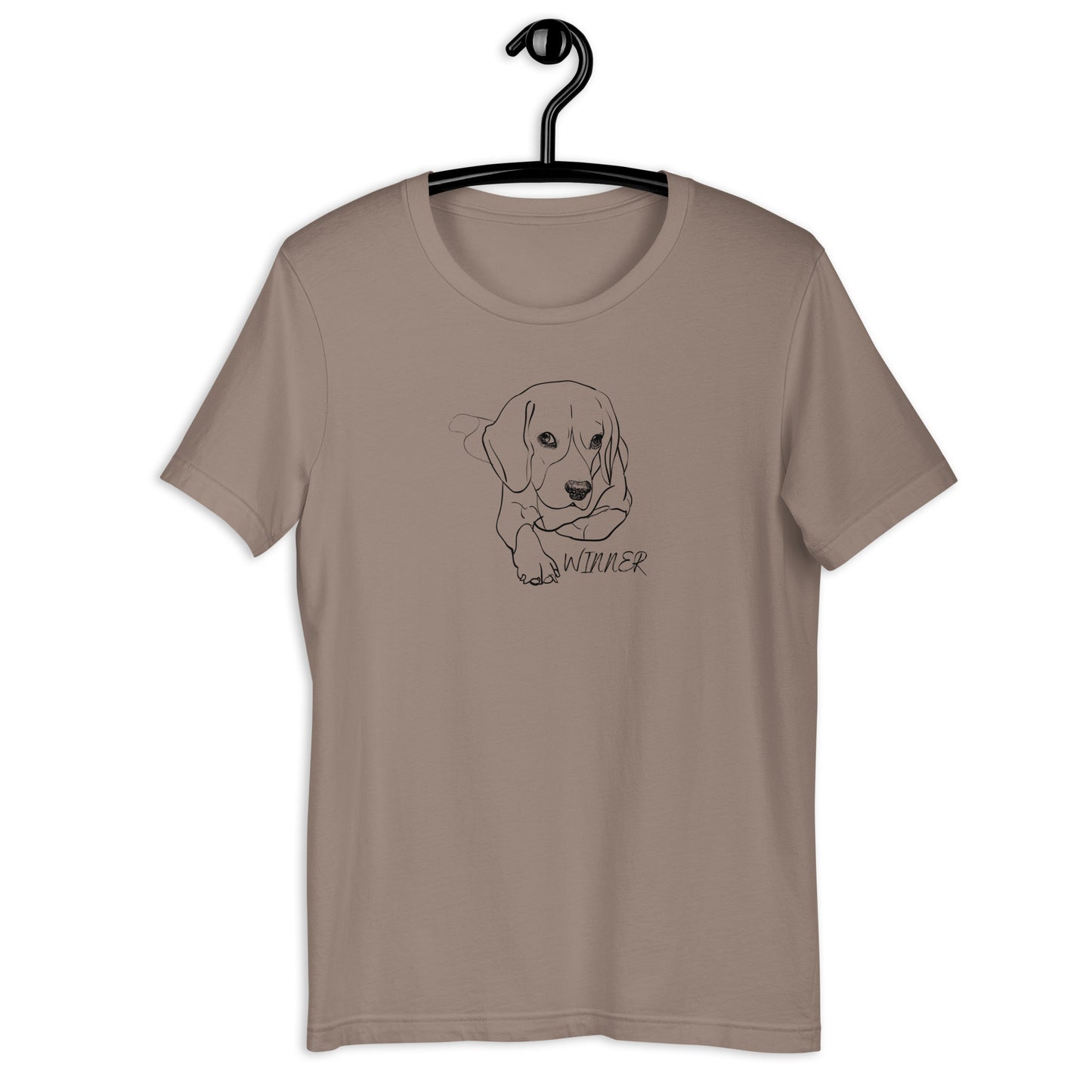 Unisex t-shirt with the image of the Beagle