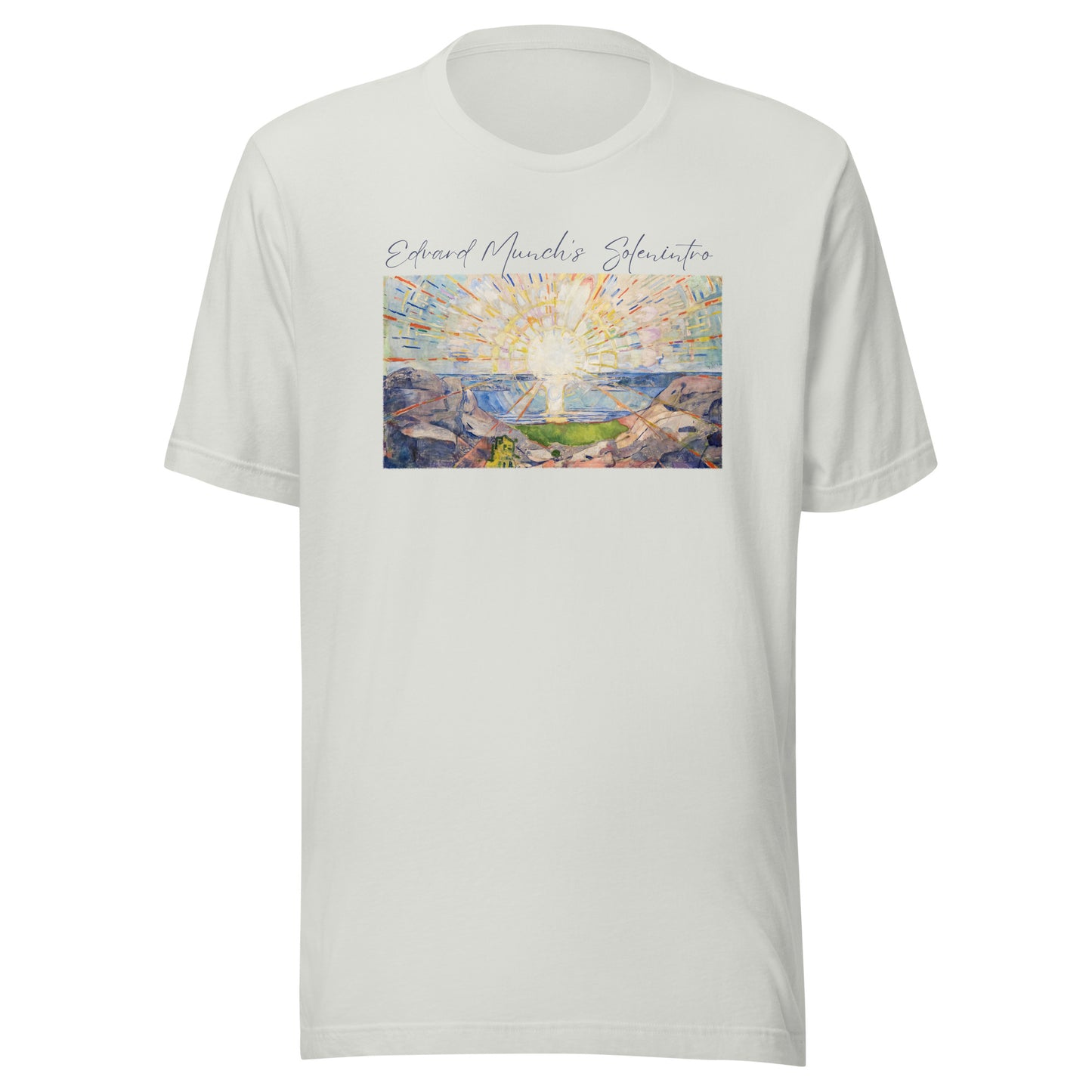 Unisex t-shirt Art Edvard Munch's, Solenintro (1912-1913)