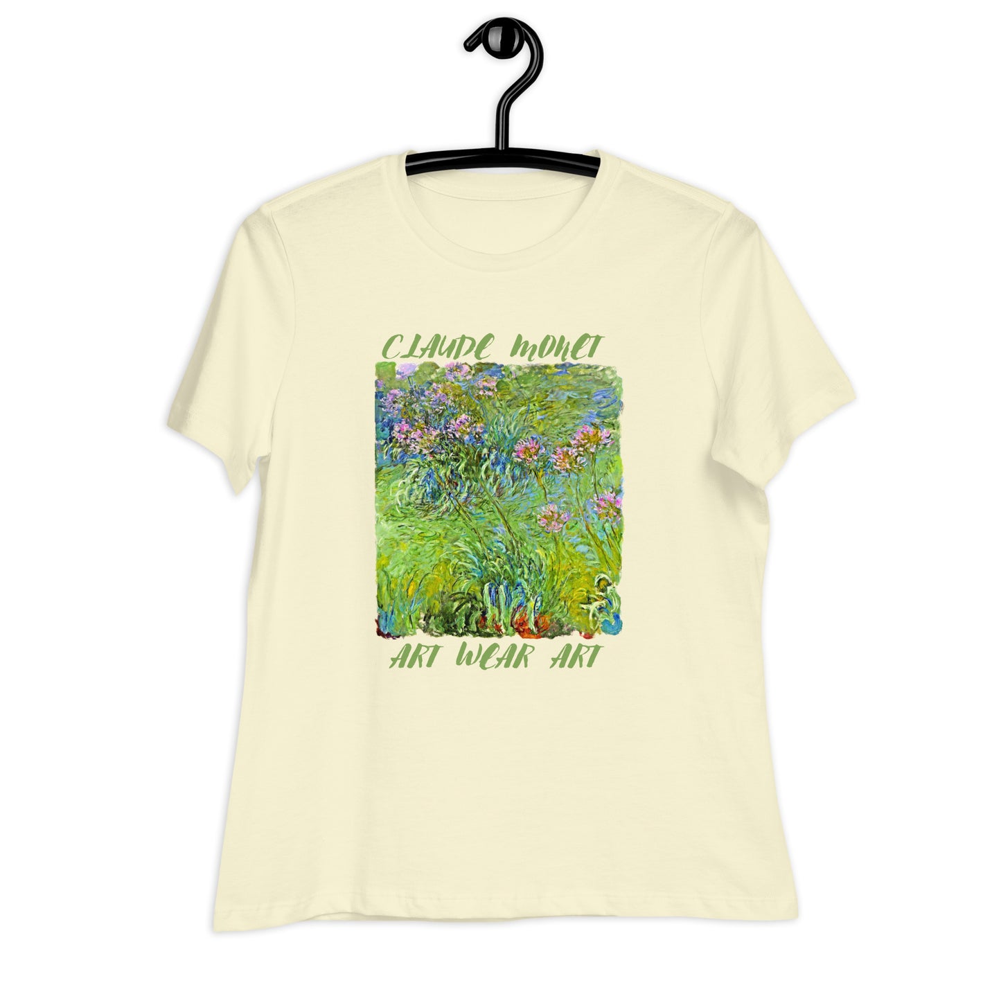 Women's Relaxed T-Shirt Art Wear Claude Monet