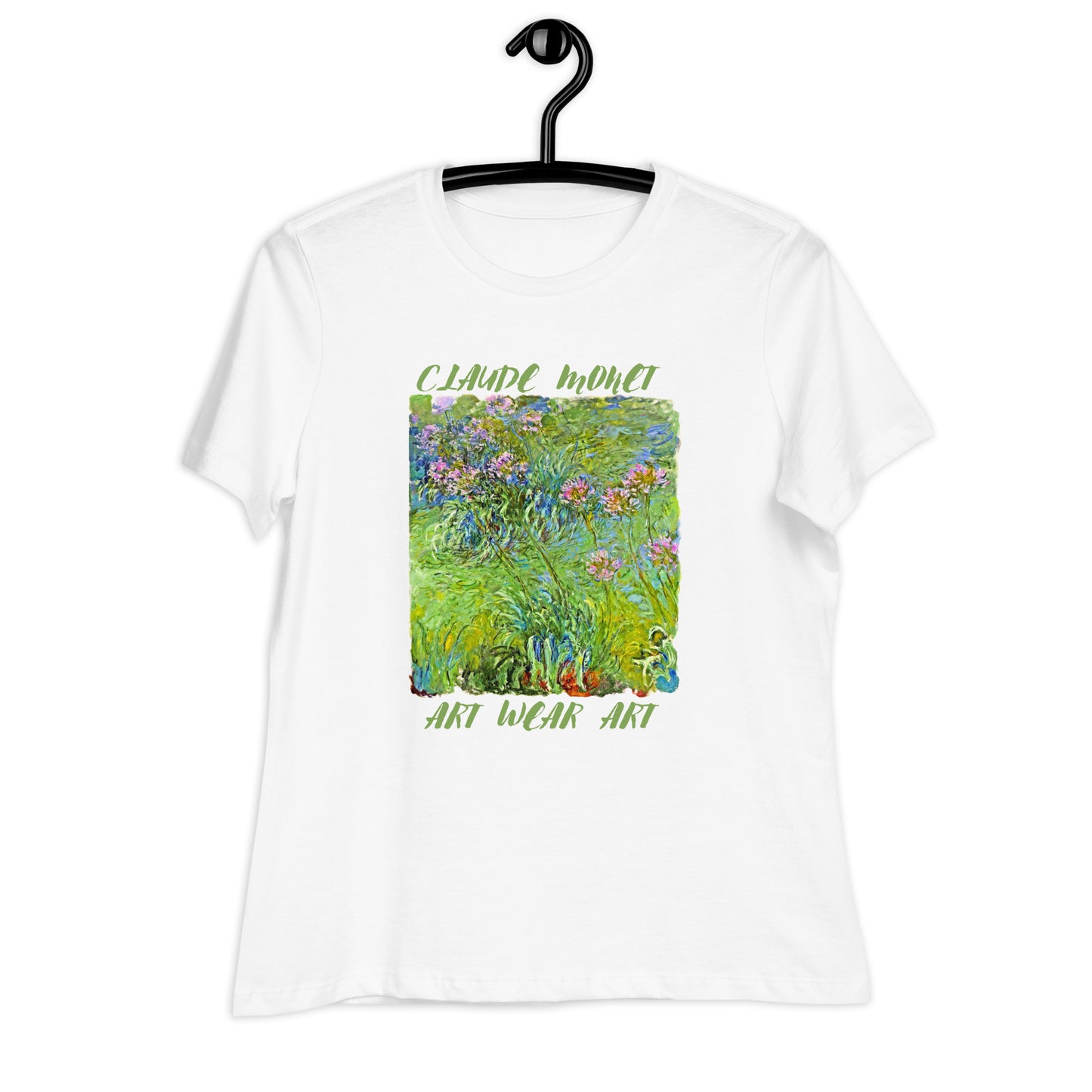 Women's Relaxed T-Shirt Art Wear Claude Monet